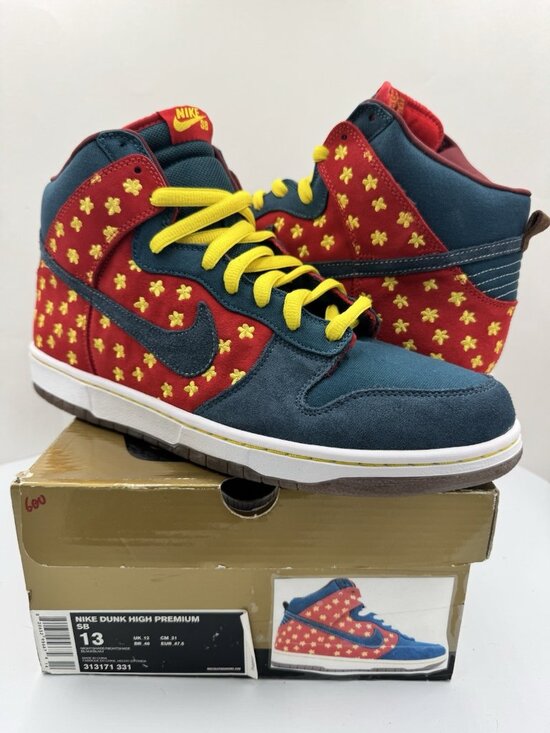 Nike Other - Nike Dunk Premium SB High Quagmire Sz 13 DS 2009